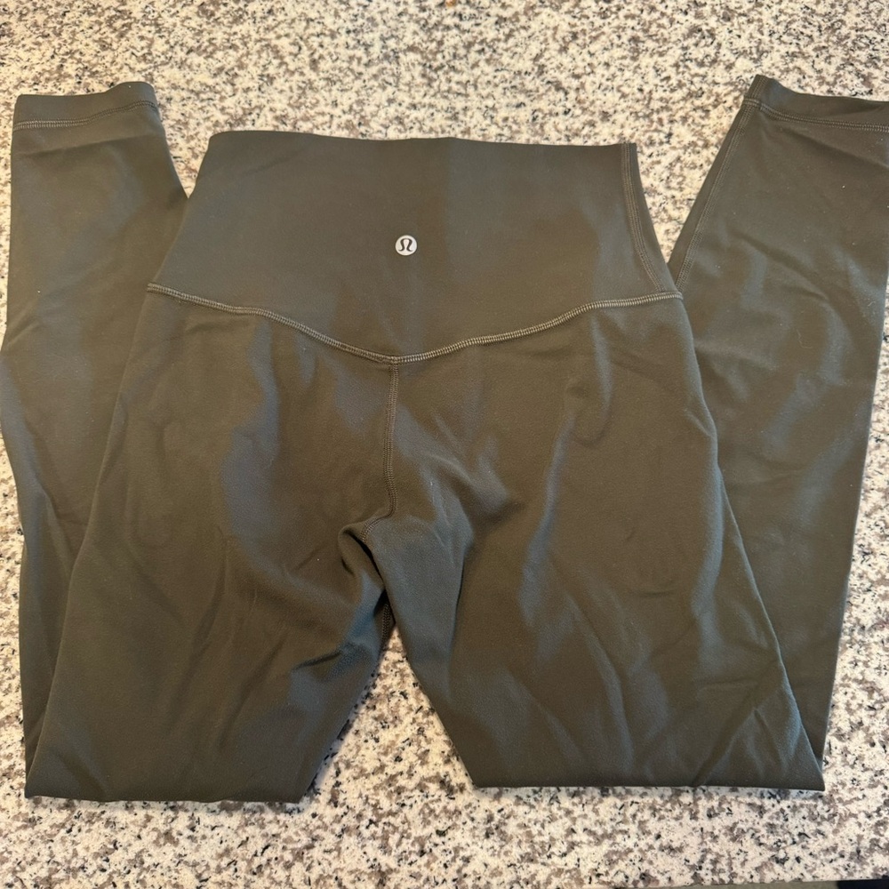 Lululemon Align Leggings - Olive - 25” Inseam - Size 4